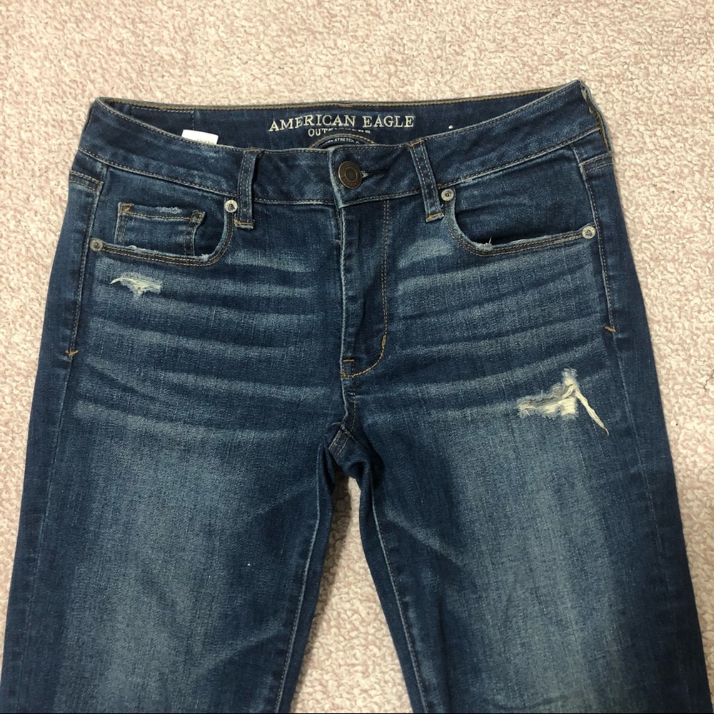 American eagle outfitters high waisted skinny jeans